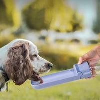 Ibiyaya PupOasis Fold & Go Dog Water Bottle in White or Lavender Water dispenser Ibiyaya purple Lavender