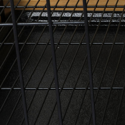 PaWz Wooden Wire Dog Kennel Side End M Medium Pet crate PaWz