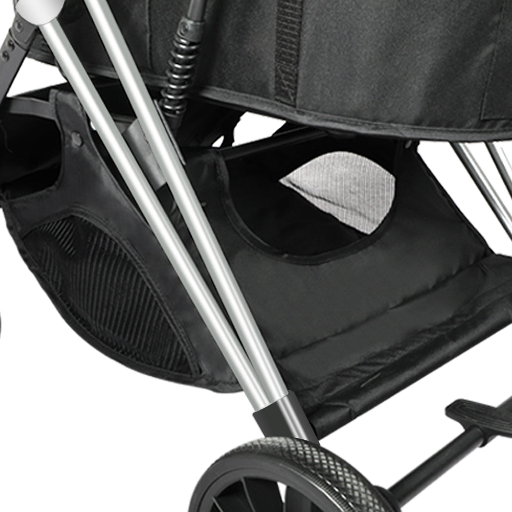 PaWz 4 Wheels Pet Stroller Dog Cat Pram