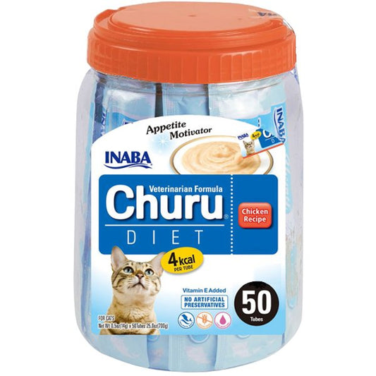 Inaba Churu Diet Chicken Recipe 50Tubes Woofy and Whiskers