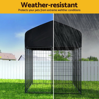 i.Pet Dog Kennel Extra Large House Outdoor Playpen Pet Puppy Metal Backyard Pet Care > Dog Supplies > Dog Kennels ipet