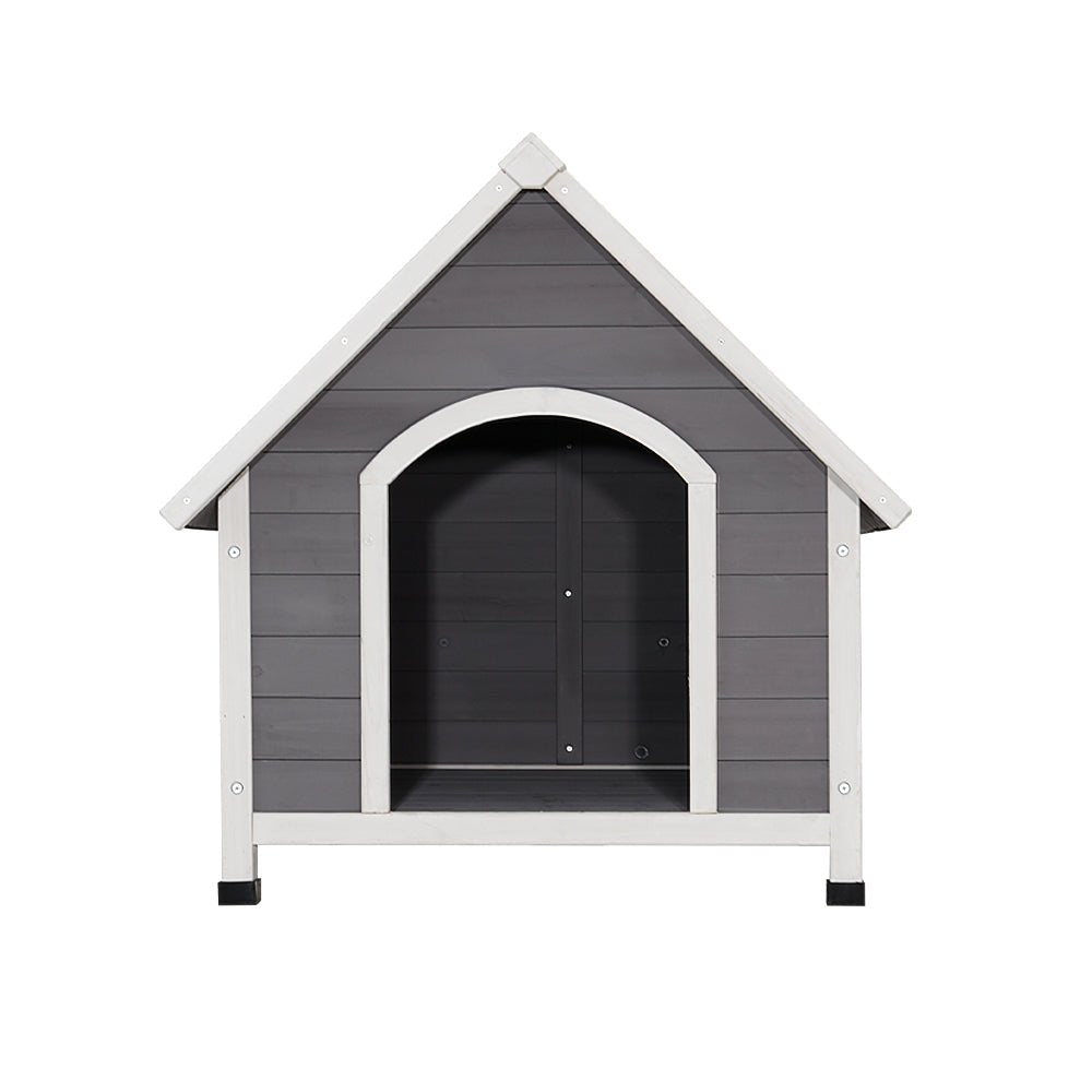 i.Pet Dog Kennel Wooden Large House Outdoor Indoor Puppy Pet Cabin Weatherproof XLWoofy and Whiskers