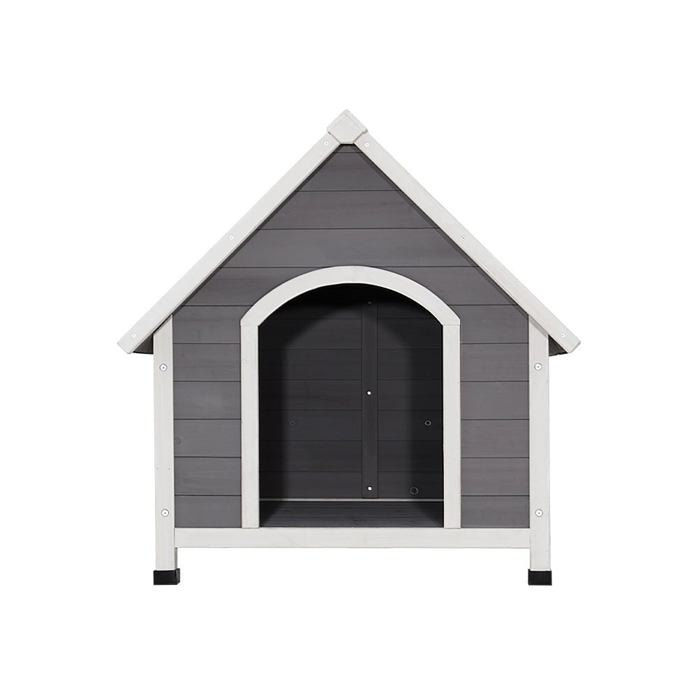 i.Pet Dog Kennel Wooden Large Outdoor House Indoor Puppy Pet Cabin WeatherproofWoofy and Whiskers