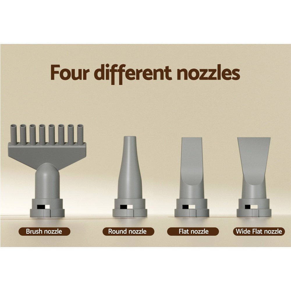 i.Pet Pet Hair Dryer Dog Cat Grooming Speed Heater Blower Hairdryer Low Noise Pet Care > Cleaning & Maintenance > Pet Cleaning Supplies Woofy and Whiskers