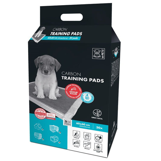 M-PETS CARBON 60 x 60 Training Pads Pet training pads M-Pets 30 PCS