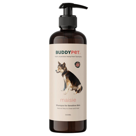 Maisie – Hemp Shampoo for Sensitive Skin | 500ml Health & Beauty > Hair Care > Shampoo & Conditioner Buddypet