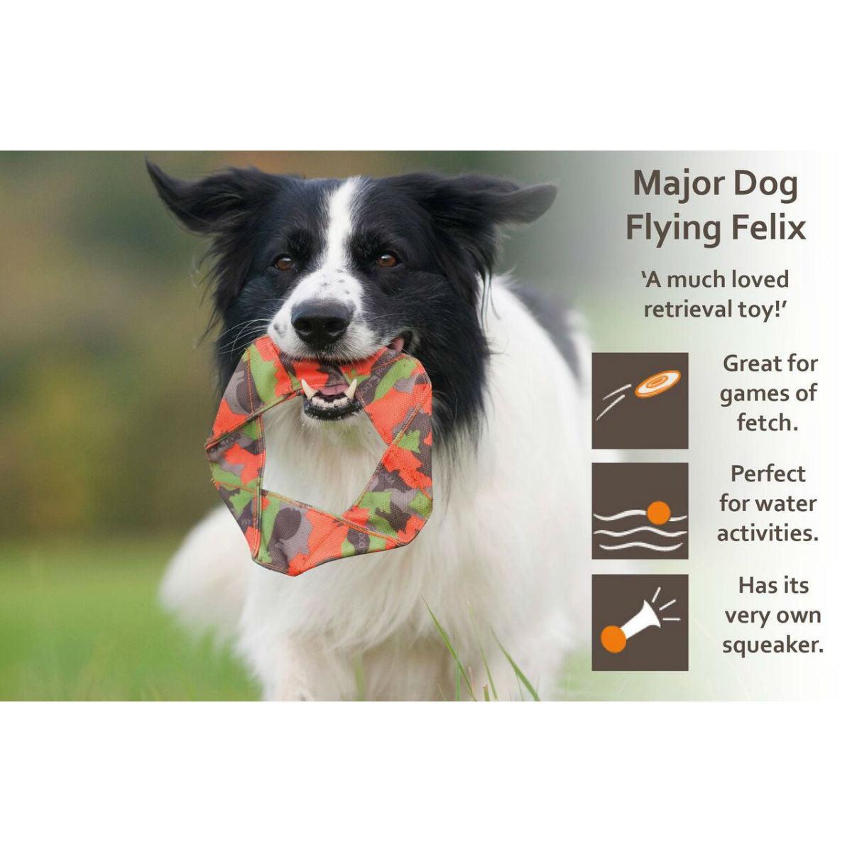 Major Dog Flying Felix - Fetch Toy Pet Care > Toys Major Dog