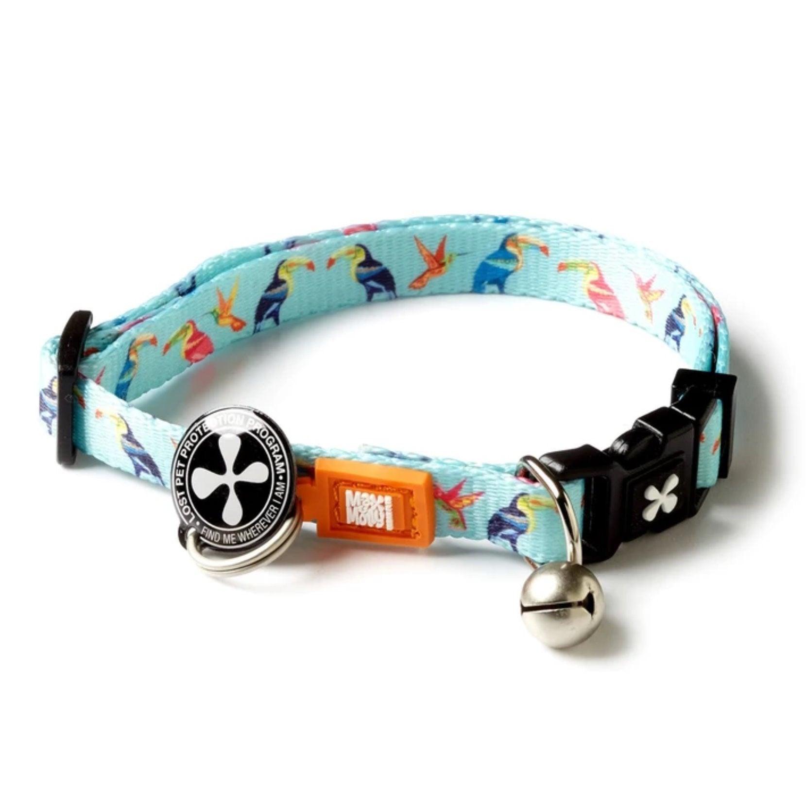 Max and Molly Smart ID Cat Collar Paradise