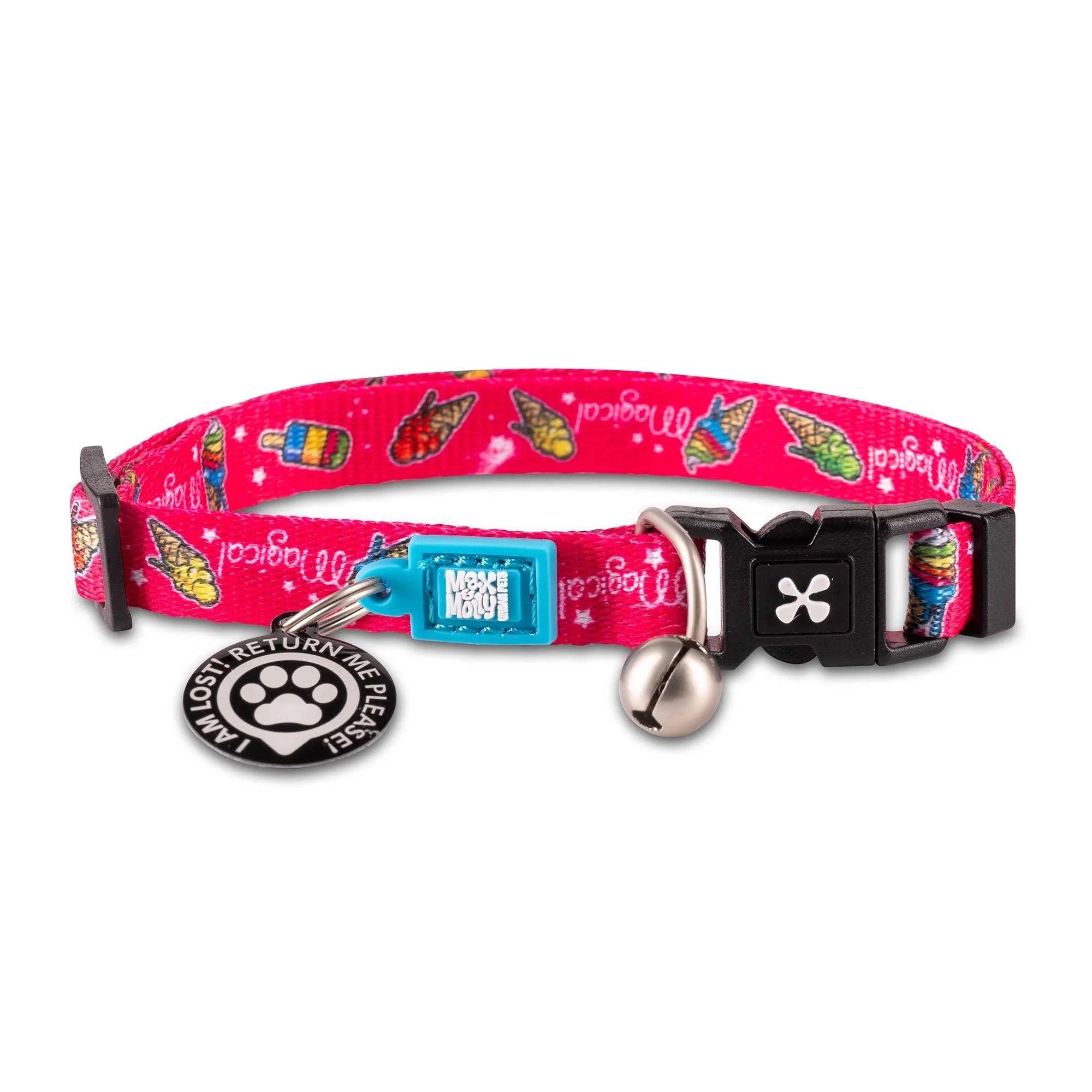 Max and Molly Smart ID Cat Collar Magical