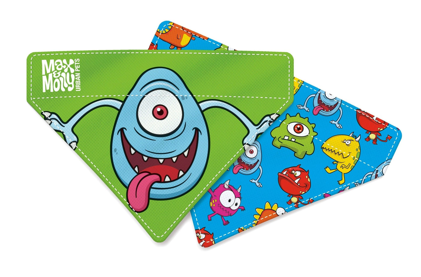 Max & Molly Bandanas for Cats & Dogs - Small Max & Molly Urban Pets Little monster