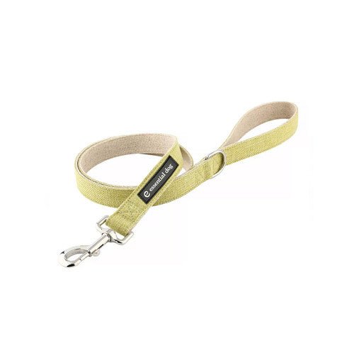 Natural Hemp & Cotton Dog Collar & Leash (sold seperate) (Orange Burst) Pet Care > Dog Supplies Essential Dog XS Green Leash