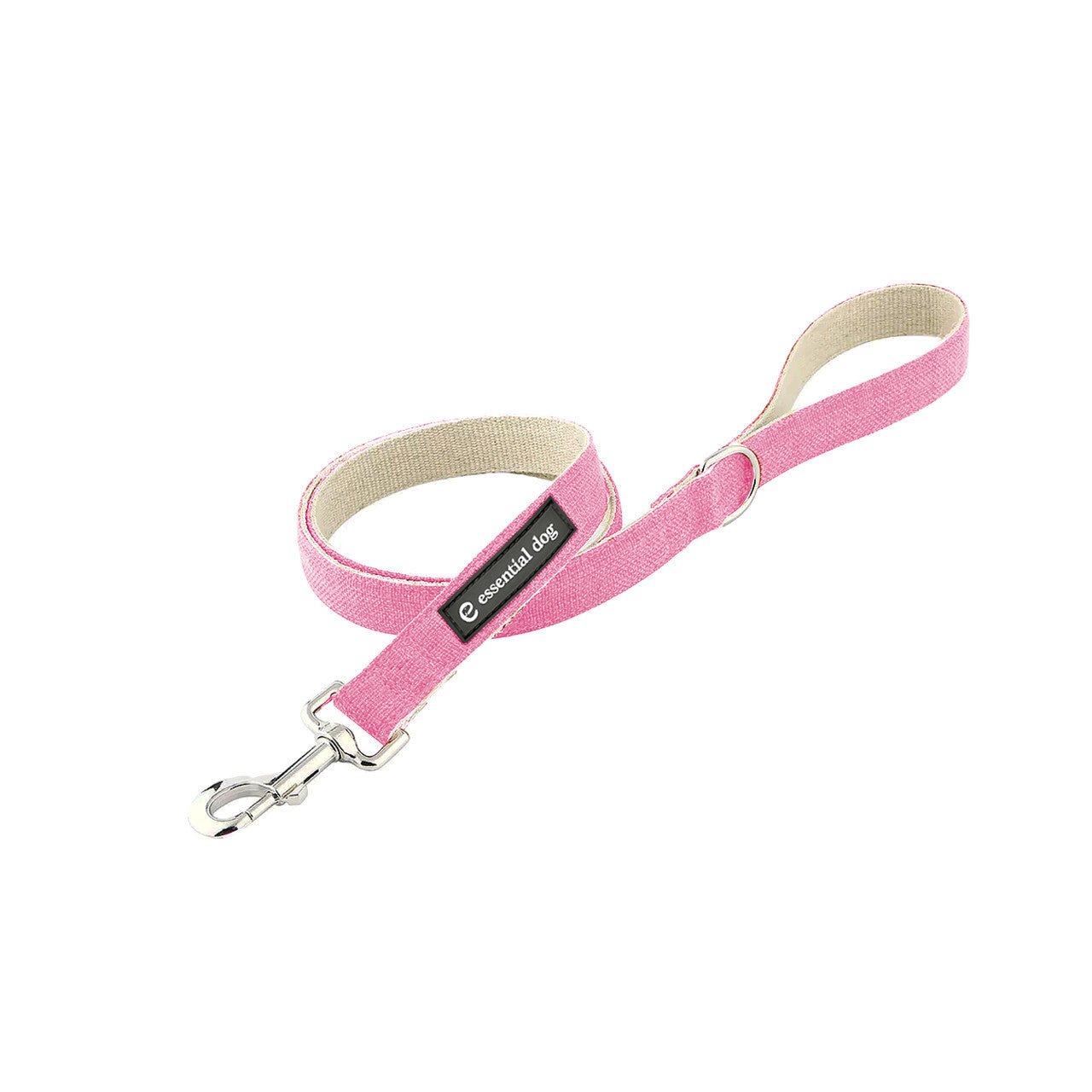 Natural Hemp & Cotton Dog Collar & Leash (sold seperate) (Orange Burst) Pet Care > Dog Supplies Essential Dog XS Pink Leash