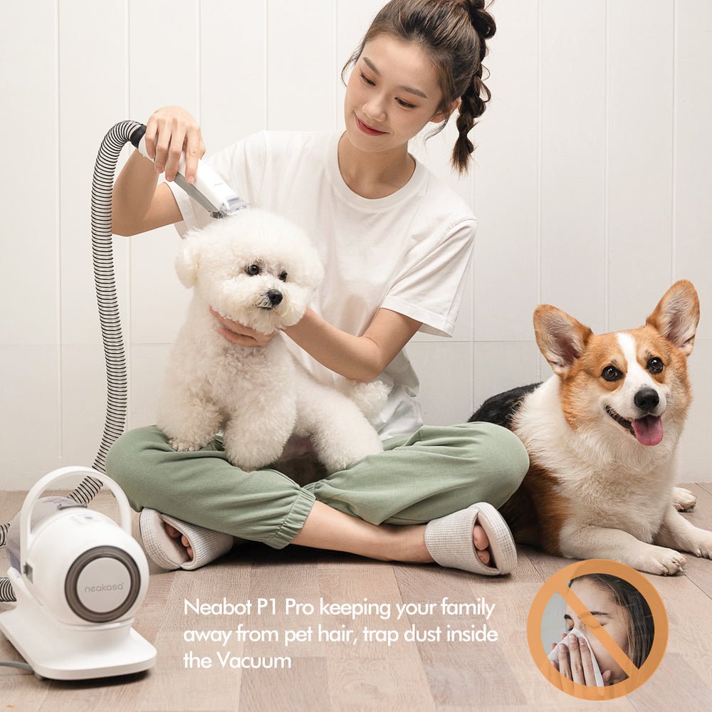 Neakasa Pet Grooming kit & Vacuum NB - PV - 100 - NBWoofy and Whiskers