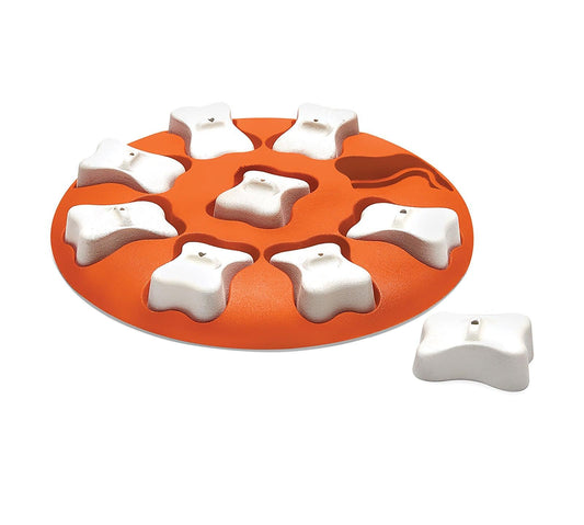 Nina Ottosson Interactive Treat Hiding Dog - The Smart in Orange Dog toys Nina Ottoson