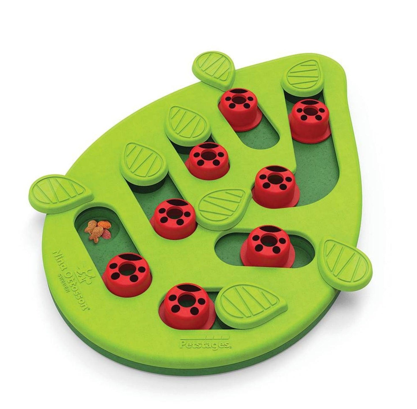 Nina Ottosson Puzzle & Play Buggin Out Treat Dispensing Cat Toy - Green Cat Toys Nina Ottoson