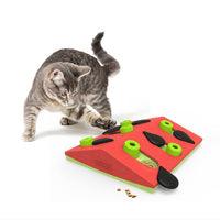 Nina Ottosson Puzzle & Play Melon Madness Treat Dispensing Cat ToyWoofy and Whiskers