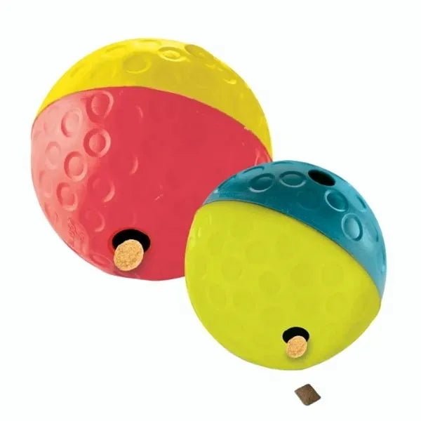 Nina Ottosson Treat Tumble Ball for Cats & Dogs Dog toys Woofy and Whiskers Small