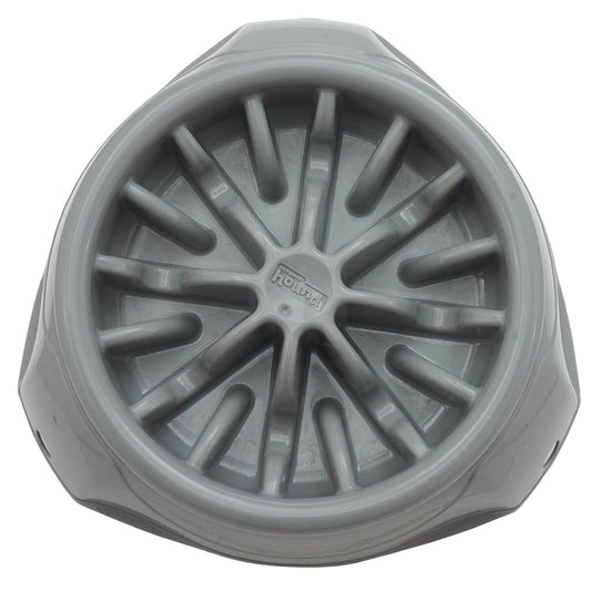 Outward Hound 3-1 up Height Adjustable Dog Bowl- - Woofy and Whiskers Slow Food Bowl Outward Hound Grey