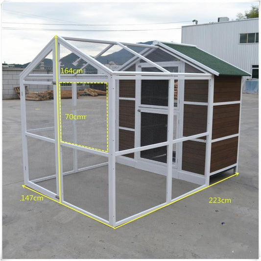 Pigeon Bird Cage Wooden Outdoor House Pet Care > Bird ipet