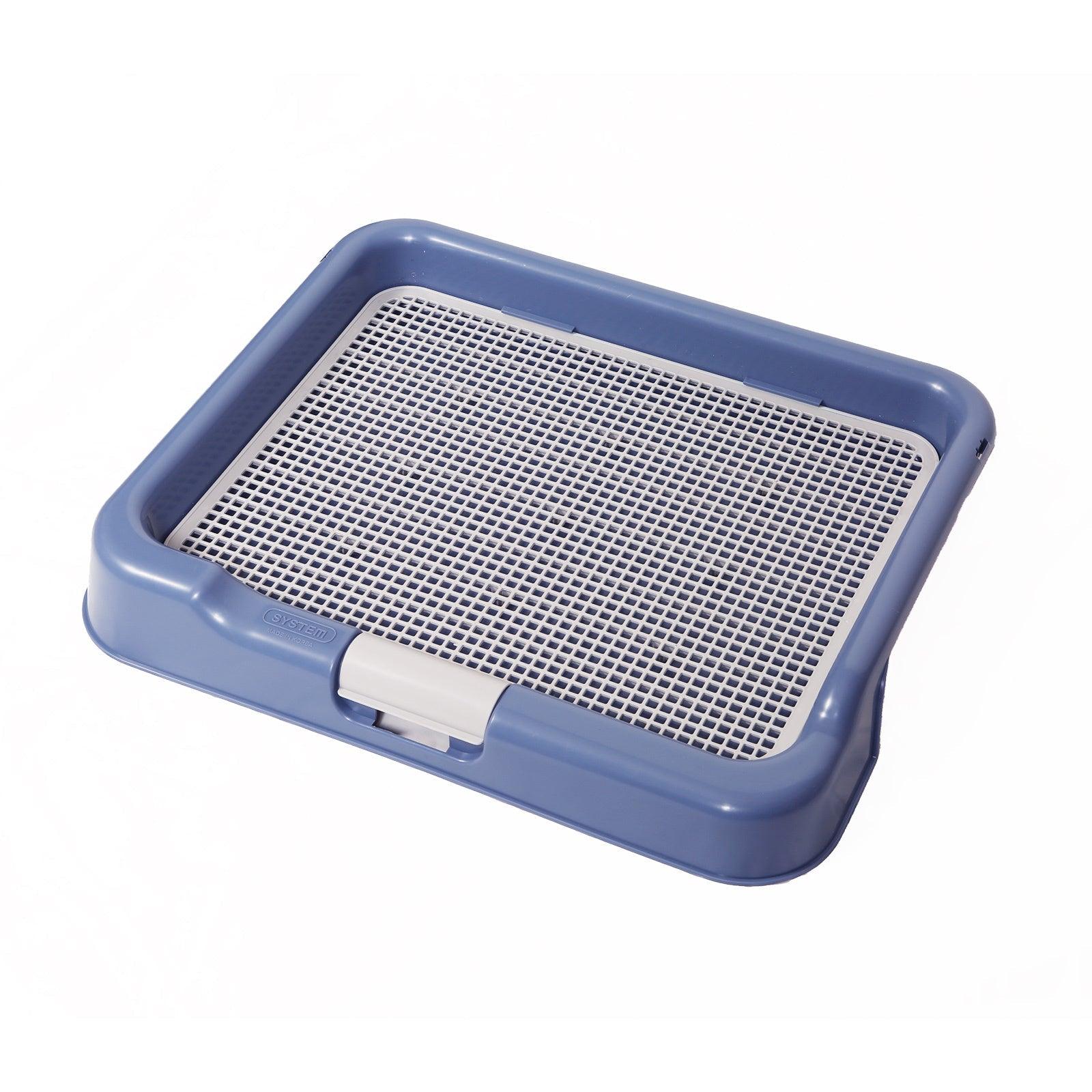 PS KOREA Blue Dog Pet Potty Tray Training Toilet Portable T3 Pet Supplies PS KOREA Blue