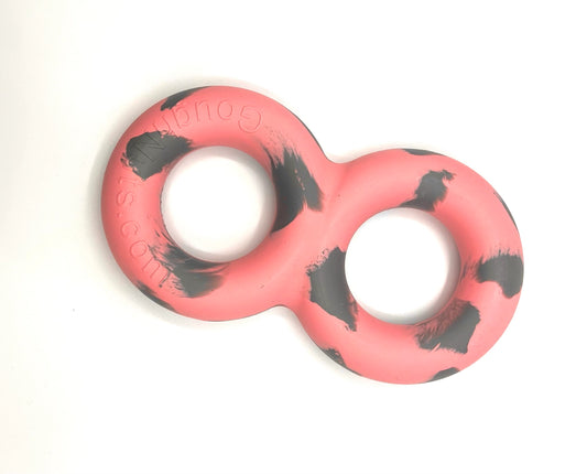 Goughnuts Original Tug Toy tough dog toys GOUGHNUTS Pink