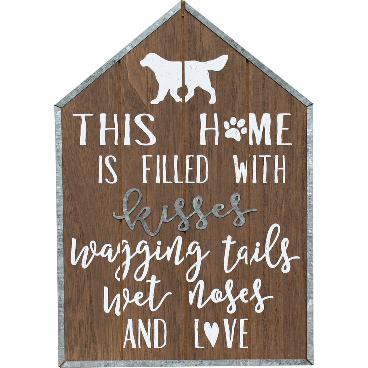 Rustic Sign DogWoofy and Whiskers