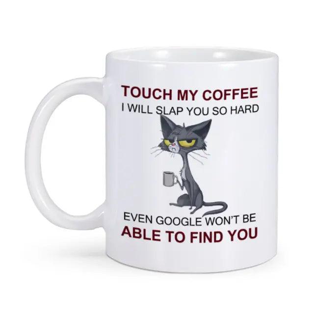 sarcastic coffee mugs -Grumpy Cat Mug Hilarious Ceramic Coffee mug mug Grumpy Cat White 11oz