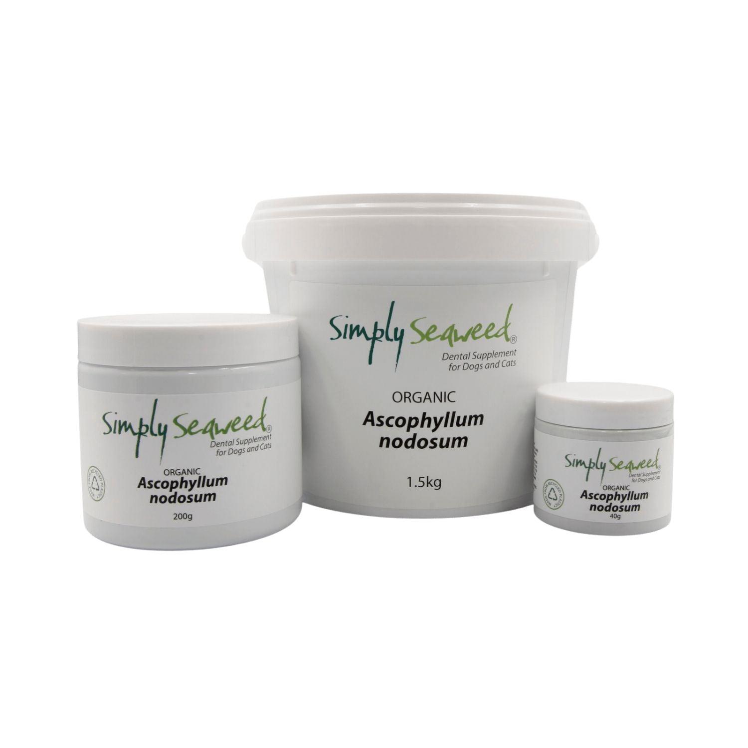 Simply Seaweed Natural Dental Health Care for Cats & Dogs - 1.5kg Pet Care > Cleaning & Maintenance Simply Seaweed