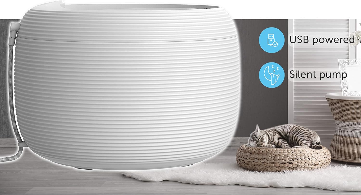 Smart Pet Water Fountain for Cats & Dogs, 2.5L Pet Care > Toys Woofy and Whiskers