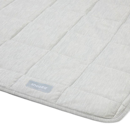 Snooza – Cooling Comfort Blanket – Powder Grey Dog Blanket Snooza