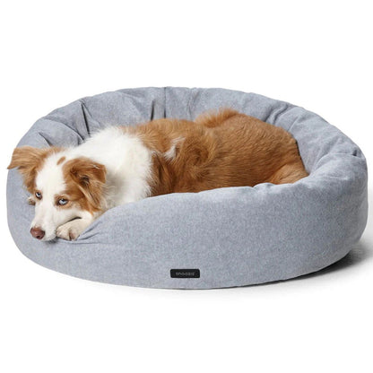 Snooza – Self-Warming Polar Fleece Cuddler – Rust pet bed Snooza XL Glacier