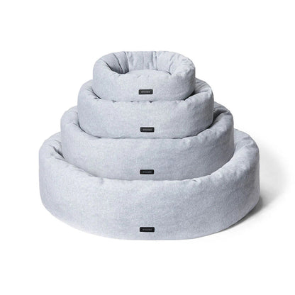 Snooza – Self-Warming Polar Fleece Cuddler – Rust pet bed Snooza