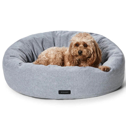 Snooza – Self-Warming Polar Fleece Cuddler – Rust pet bed Snooza M Glacier