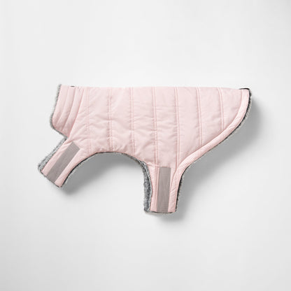Snooza Wear – Puffer Parka – Pink dog jacket Woofy and Whiskers