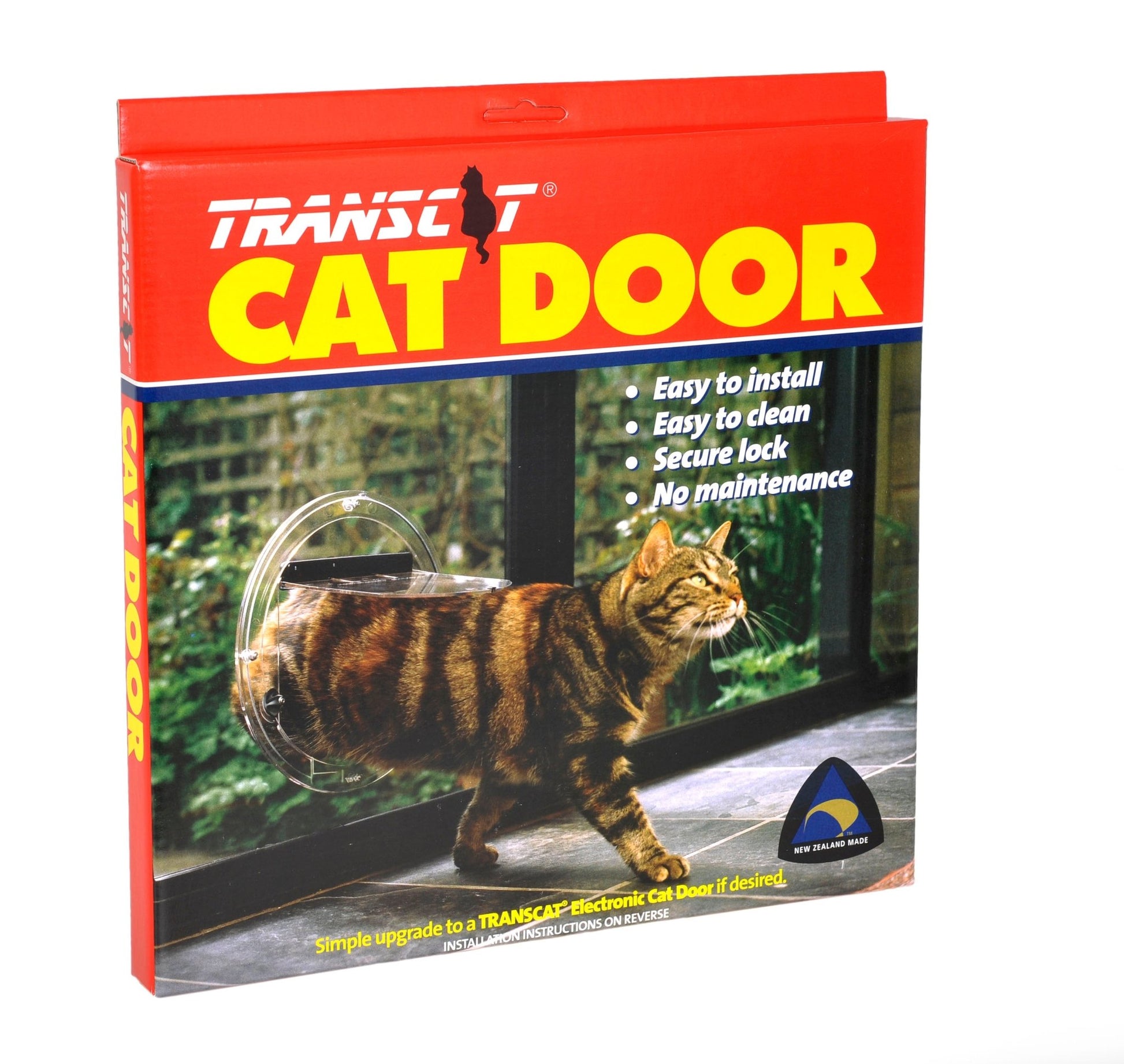 Transcat Clear Dog Door - Cat Door - LargeWoofy and Whiskers