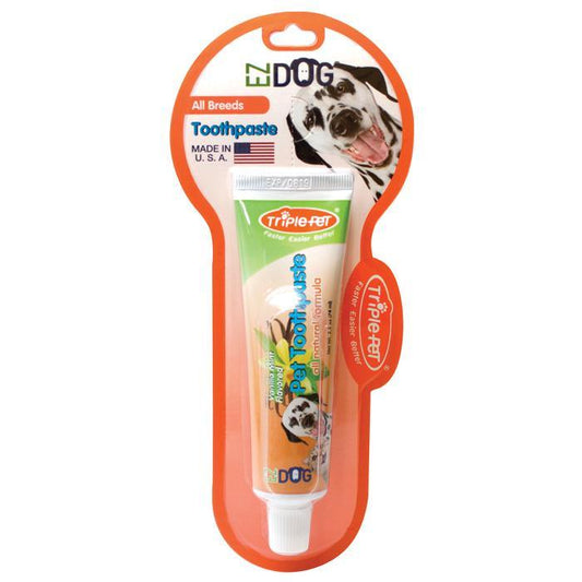TriplePet – EZDOG Pet Toothpaste – Vanilla & Mint Flavour EZDOG
