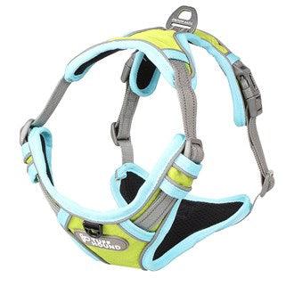 Tuff Hound Dog Harness - Green Blue Harness - Various ColoursWoofy and Whiskers