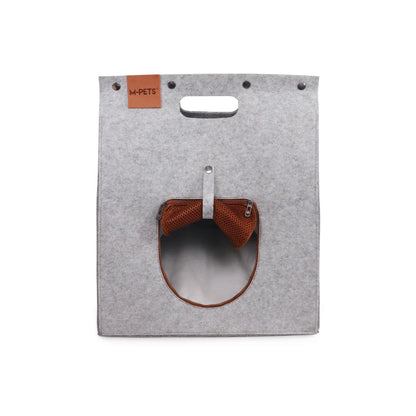 ECO Felt cushions & Tunnels SNOOZY Cat Bed Grey Cat bed Mpets