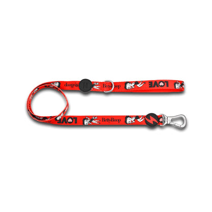 Vintage & Classy Betty Boop Collection- Dog - Medium Dog Harness DASHI Medium Leash
