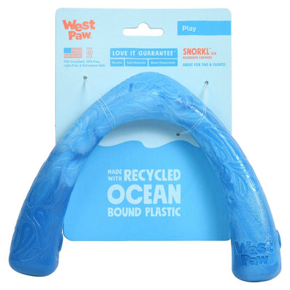 West Paw Seaflex Recycled Plastic Tug Dog Toy - Snorkl Dog toys West Paw Design Surf