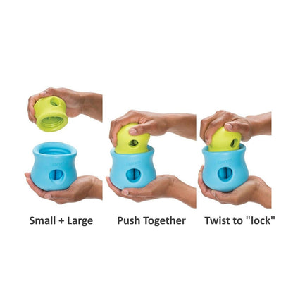 West Paw Toppl Treat Dispensing Wobbling Dog Toy & Food Bowl Dog toys West Paw Design