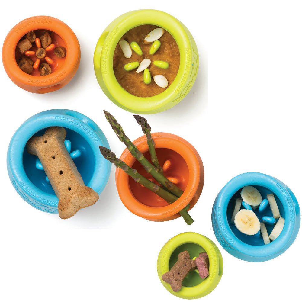 West Paw Toppl Treat Dispensing Wobbling Dog Toy & Food BowlDishwasher safedog suppliesWoofy and Whiskers