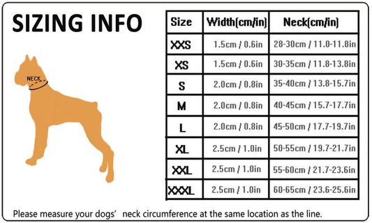Whinhyepet Collar army green -XL Pet Care > Dog Supplies Whinhyepet