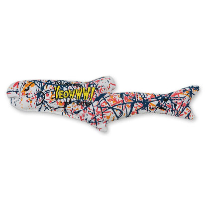 Yeowww! Cat Toys with Pure American Catnip - Pollock Fish Cat Toys and Scratchers Yeowww