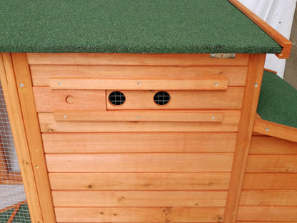YES4PETS Large Chicken Coop Rabbit Hutch Ferret Cat Guinea Pig Cage Hen Chook House With Open Roof Pet Care > Coops & Hutches YES4PETS