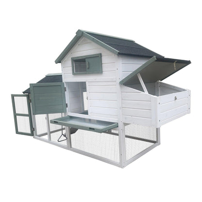 YES4PETS Large Chicken Coop Rabbit Hutch Guinea Pig Cage Ferret House Pet Care > Coops & Hutches YES4PETS