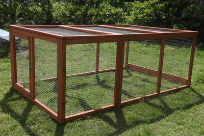 YES4PETS Large Chicken Coop Run Guinea Pig Cage Villa Extension Rabbit Hutch House Pen Pet Care > Coops & Hutches YES4PETS