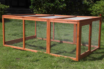 YES4PETS Large Chicken Coop Run Guinea Pig Cage Villa Extension Rabbit Hutch House Pen Pet Care > Coops & Hutches YES4PETS