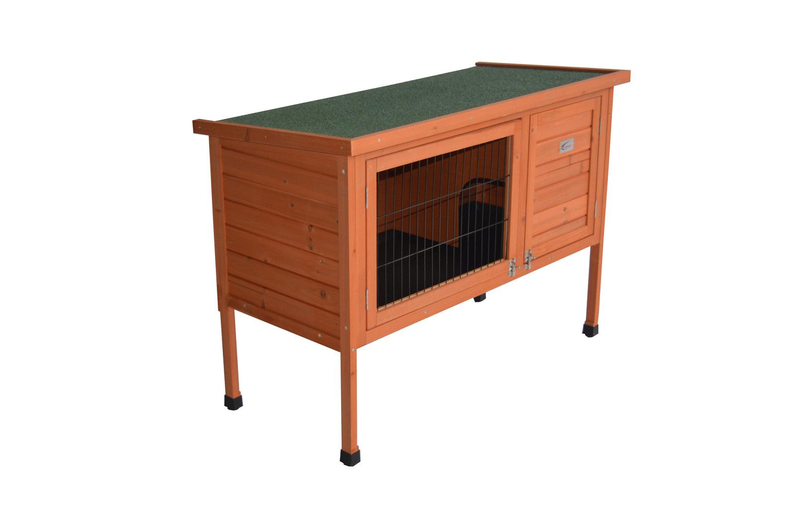 YES4PETS Large Single Wooden Pet Rabbit Hutch Guinea Pig Ferret CageWoofy and Whiskers