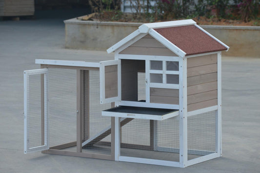YES4PETS Rabbit Hutch Small Ferret Guinea Pig Cage Hen Chook Cat Kitten House Pet Care > Coops & Hutches YES4PETS